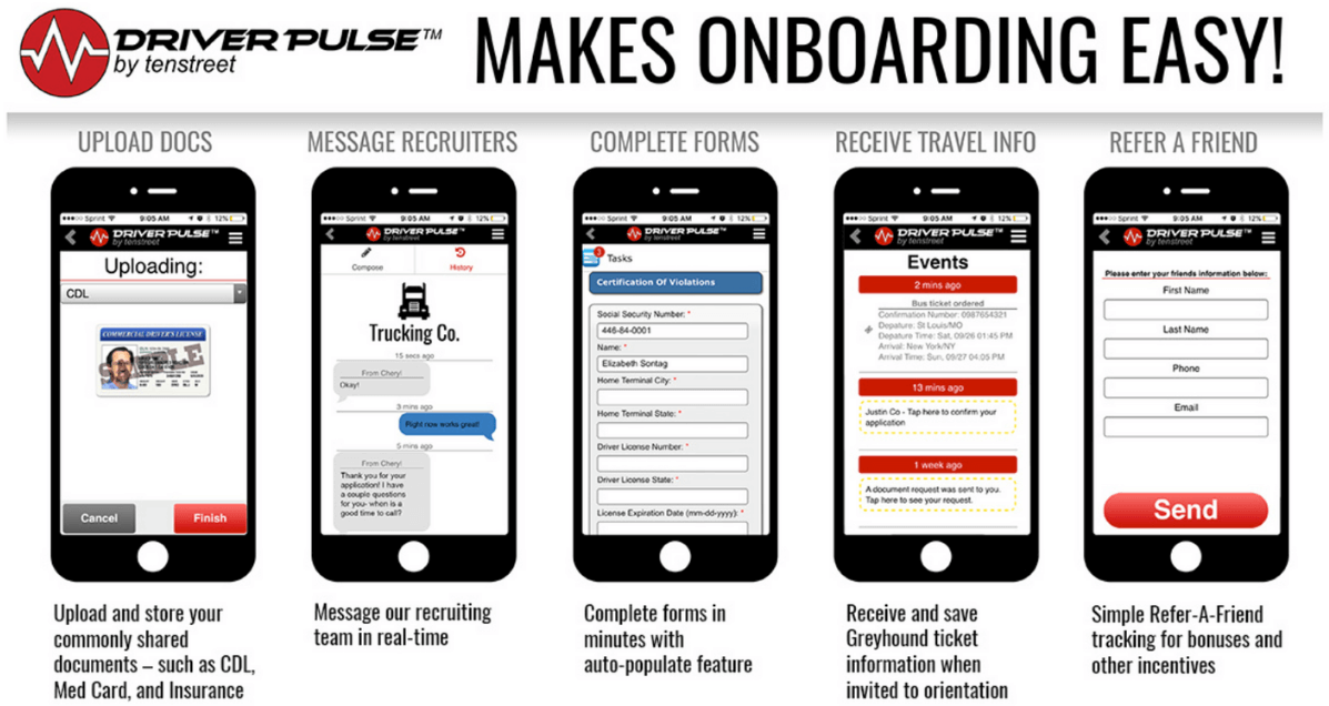 driver pulse status change meaning